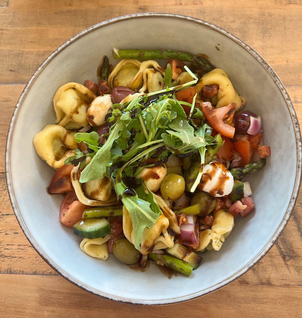 Tortellini Caprese Salad