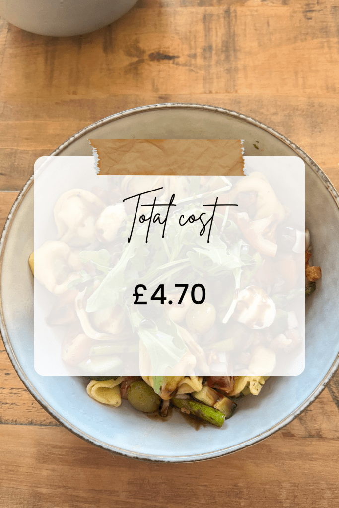 Tortellini salad cost to cook